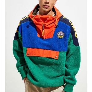 NWT Polo Ralph Lauren Colorblock Fleece Hoodie